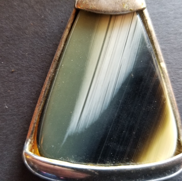 CLARA KASAVINA STUDIO NY handcrafted HORN necklace - Picture 2 of 9